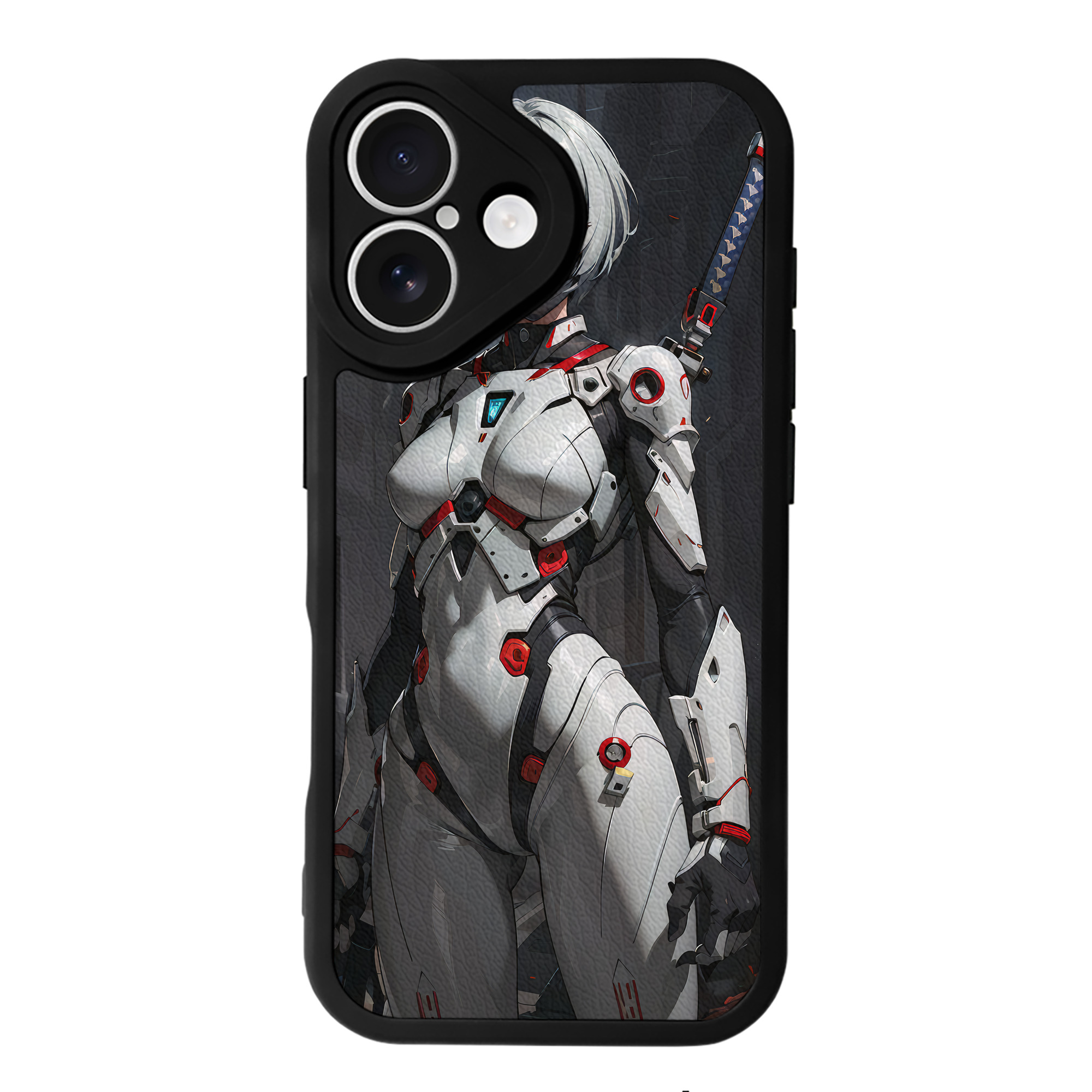 （画像用） EVA 新世紀エヴァンゲリオン 【iPhone 16シリーズ対応】シリコンスマホケース（レザー調） 材質：シリコン
